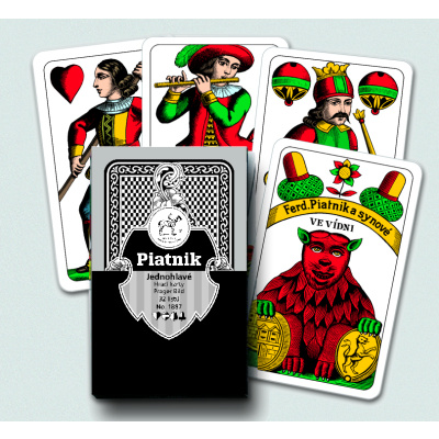 Piatnik Mariáš jednohlavý