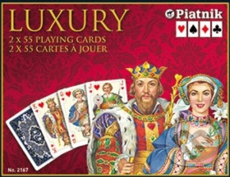 Karty Luxury - Dvojitá sada