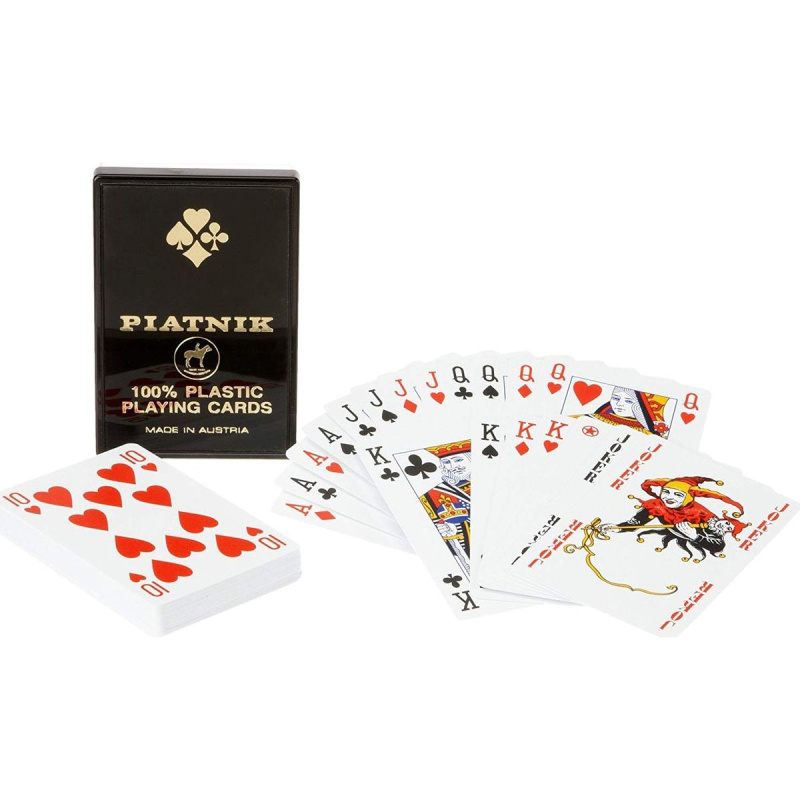 Piatnik Kanasta: 100% plastic