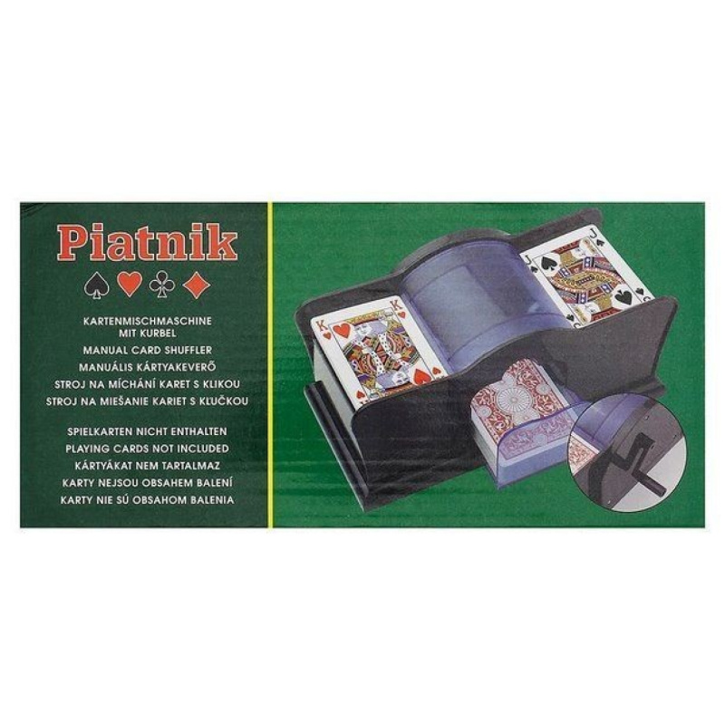Piatnik míchačka karet s klikou