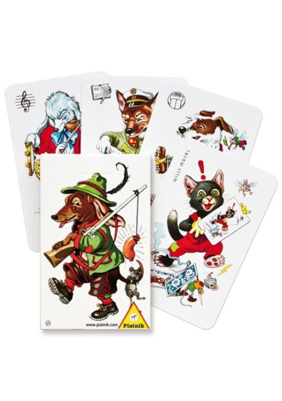 Piatnik Černý Petr - Psi (papírová krabička) PIATNIK PRAHA s.r.o.