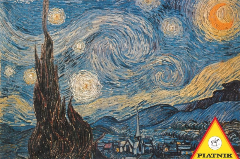 Puzzle Hvězdná noc 1000 dílků PIATNIK