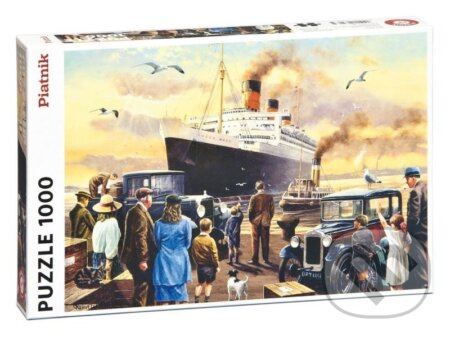 RMS Queen Mary - puzzle z kategorie Umělecké
