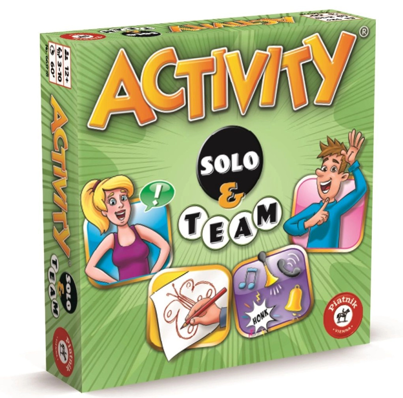 Piatnik Activity solo & team – rodinná hra