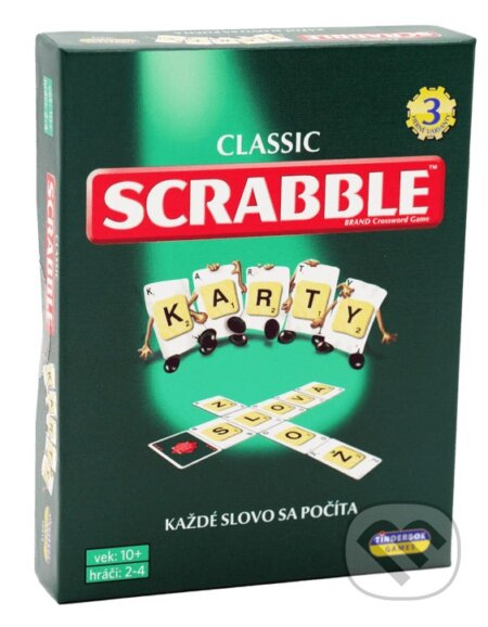 Scrabble Karetní hra SK