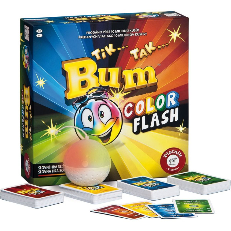 Piatnik Tik Tak Bum Color Flash