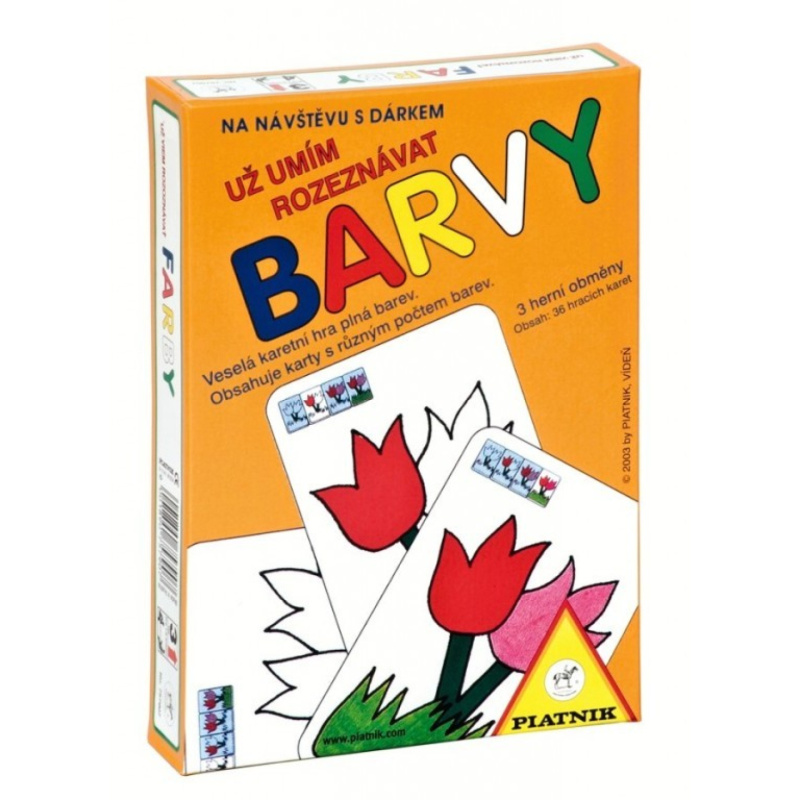 Už umím rozeznávat barvy - hra z kategorie Vzdělávací hry