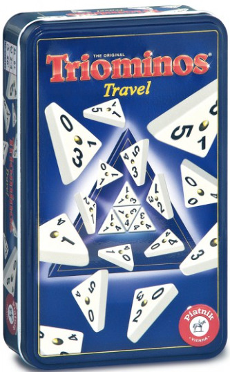 Piatnik Triominos Travel - plech (CZ,SK,DE,HU)