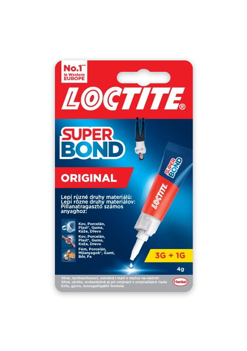 Vteřinové lepidlo Super Attak liquid, 3 g