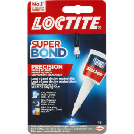 Vteřinové lepidlo Super Bond Precision - tekuté, 5g