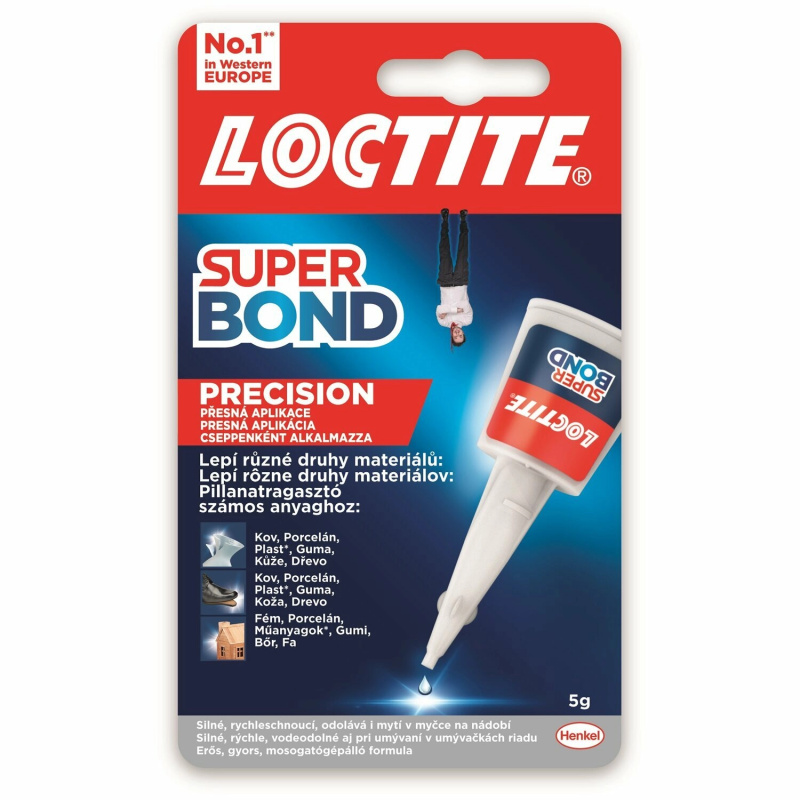 Vteřinové lepidlo Super Bond Precision - tekuté, 5g