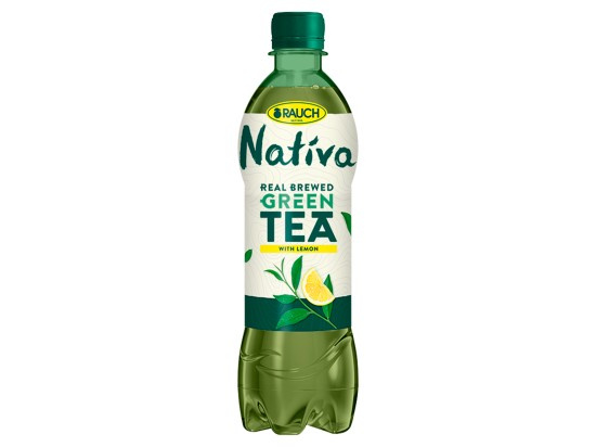 Rauch Nativa Green Tea Lemon - zelený čaj, 0,5 l