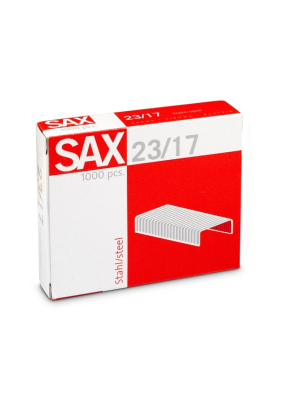 Sešívací spony SAX 23/17 1000ks SAX