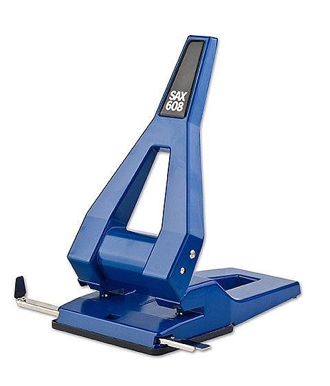 Děrovačka SAX 608 Heavy Duty - 65 listů, modrá