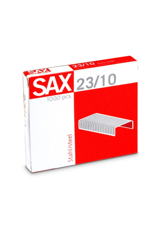 Sešívací spony SAX 23/10 1000ks SAX
