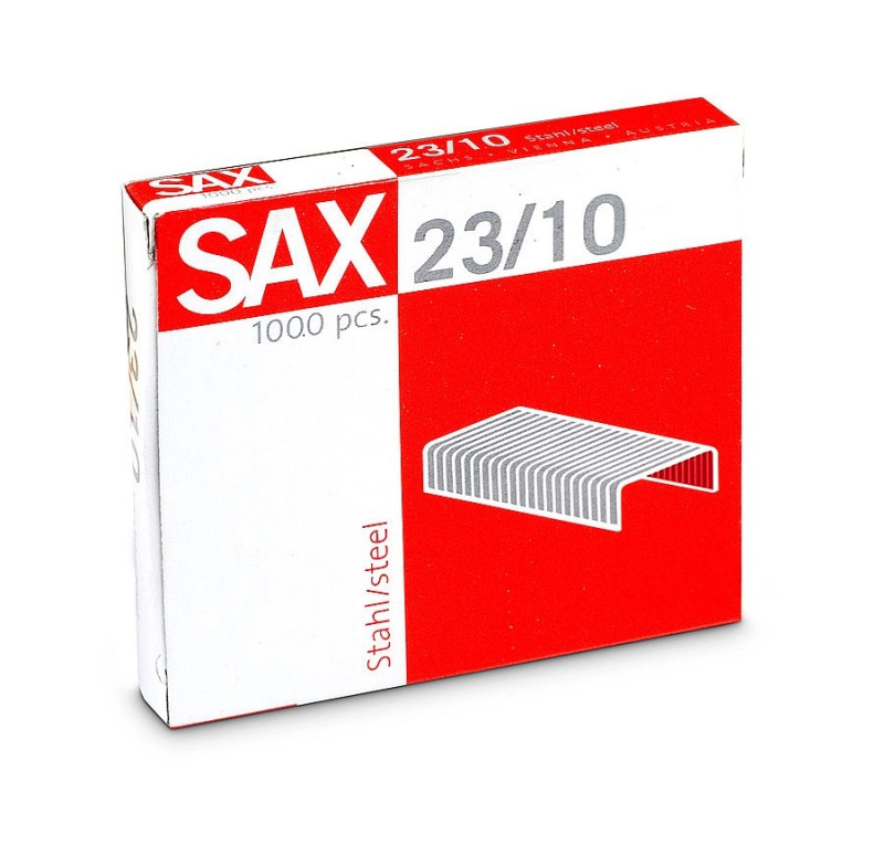 Sešívací spony SAX 23/10 1000ks SAX