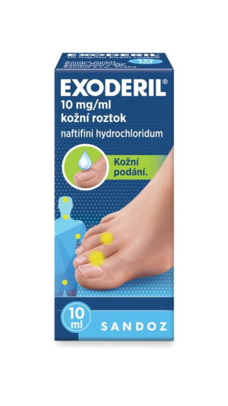Exoderil kožní roztok 10 ml