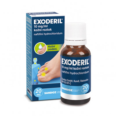 EXODERIL 10MG/ML Kožní roztok 1X20ML