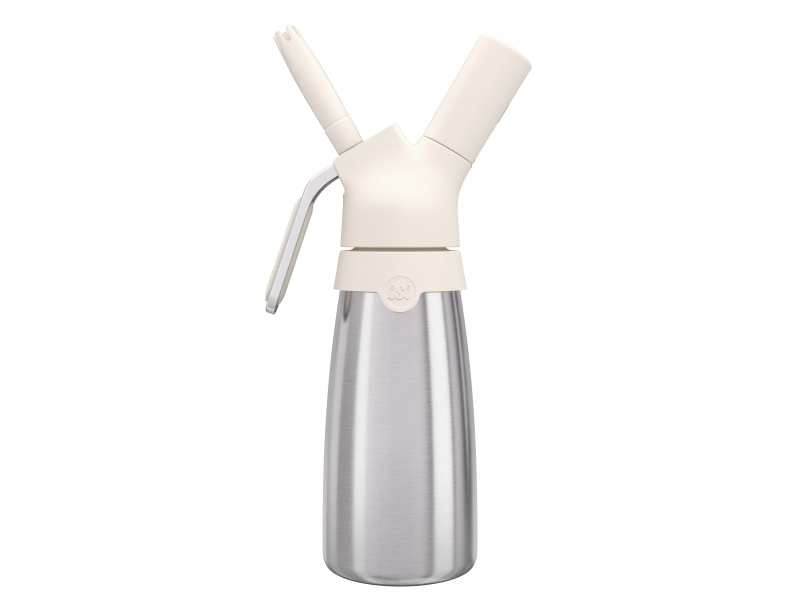 iSi Láhev na šlehačku Essential, 0,5 l (bílá)