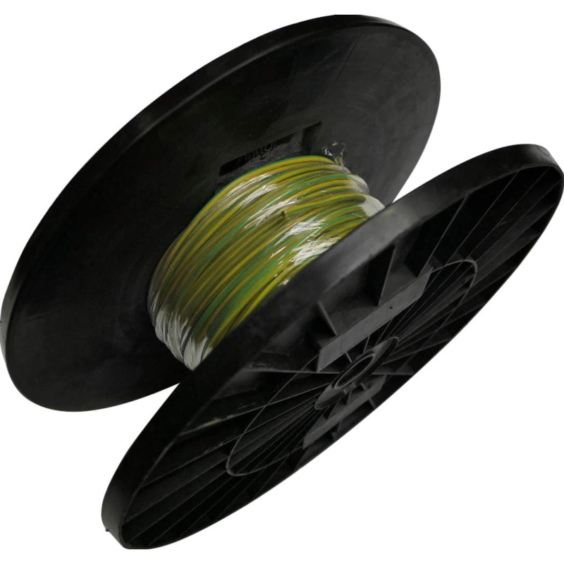 Silový vodič H07V-U 2,5, zeleno-žlutá (cívka) - metráž