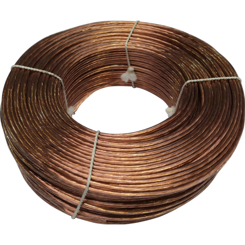 Reproduktorový vodič LSPR, transparentní, 2 x 2,5 mm2 - metráž