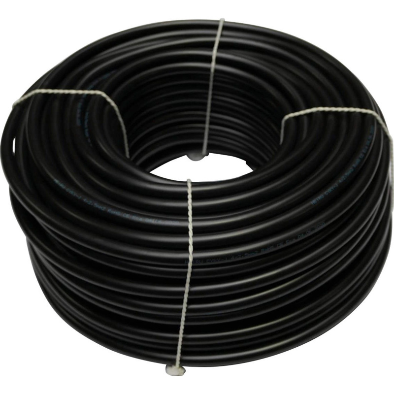 Silový kabel kulatý CYKY-J 4x2,5 mm, černá - metráž