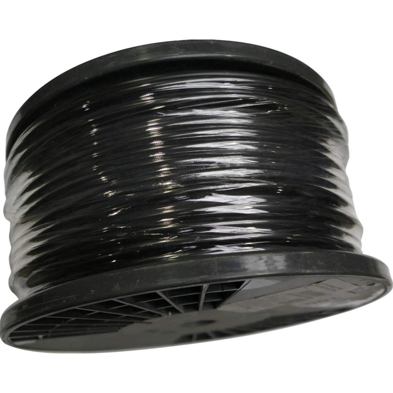 Silový kabel kulatý CYKY-J 2x2,5 mm, černá (cívka) - metráž