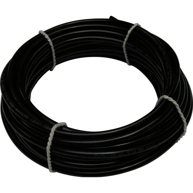 Silový kabel H03VV-F 3Gx0,75, černá, balení 10 m