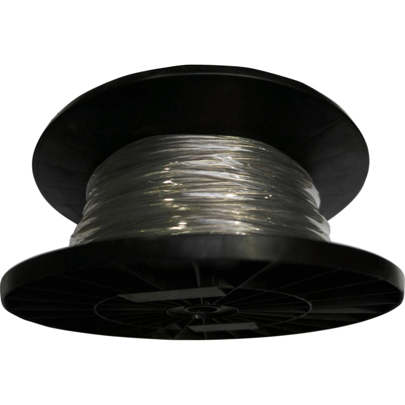 Silový kabel HEILIGHT H03VVF 2x0,75 mm, transparentní (cívka) - metráž