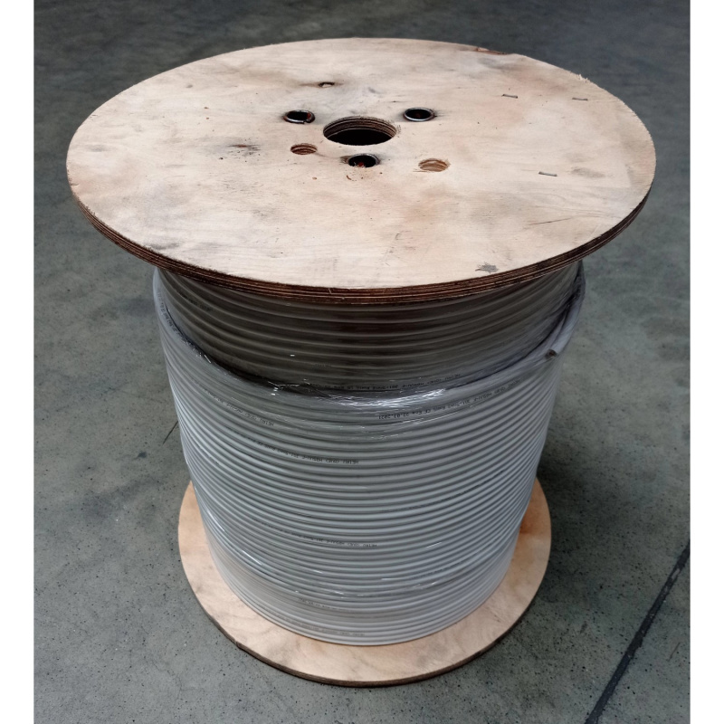 Silový kabel H05VV-F 3Gx1,5, bílá - metráž