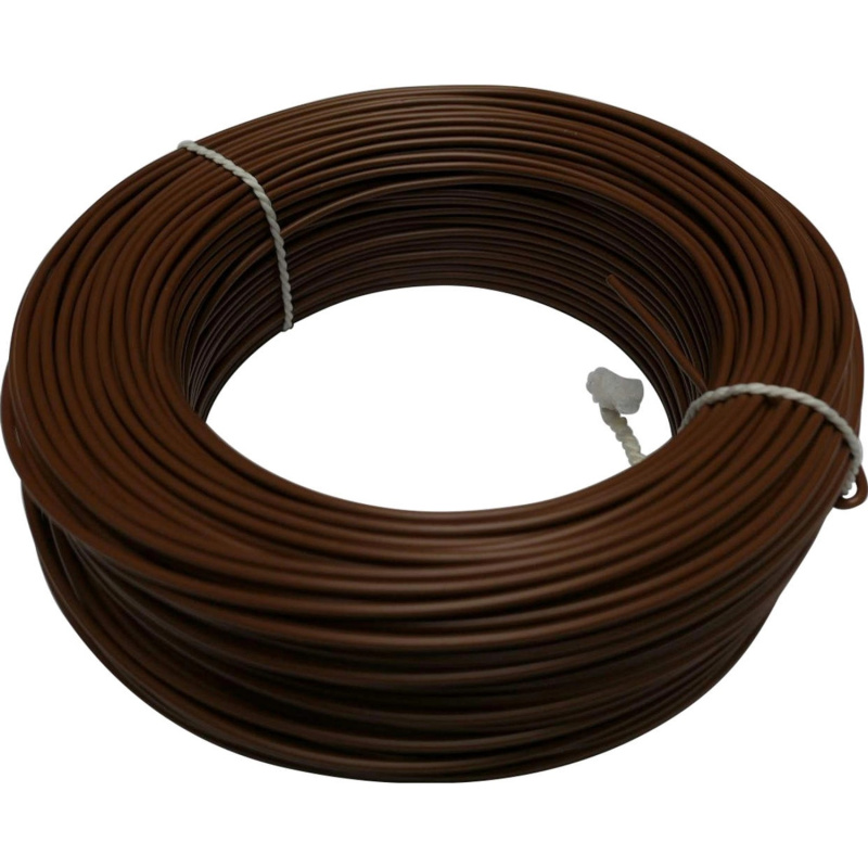 Silový vodič H07V-U 1,5, hnědá - metráž