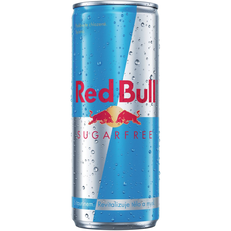 Red Bull Energy drink bez cukru plech