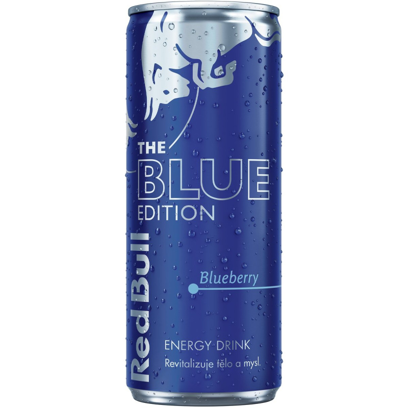 Red Bull Energy Drink Borůvka plech