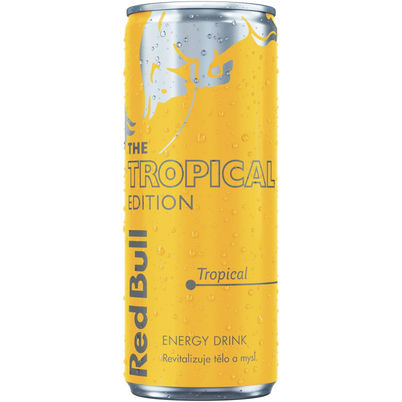 Red Bull Energy Drink Tropical plech