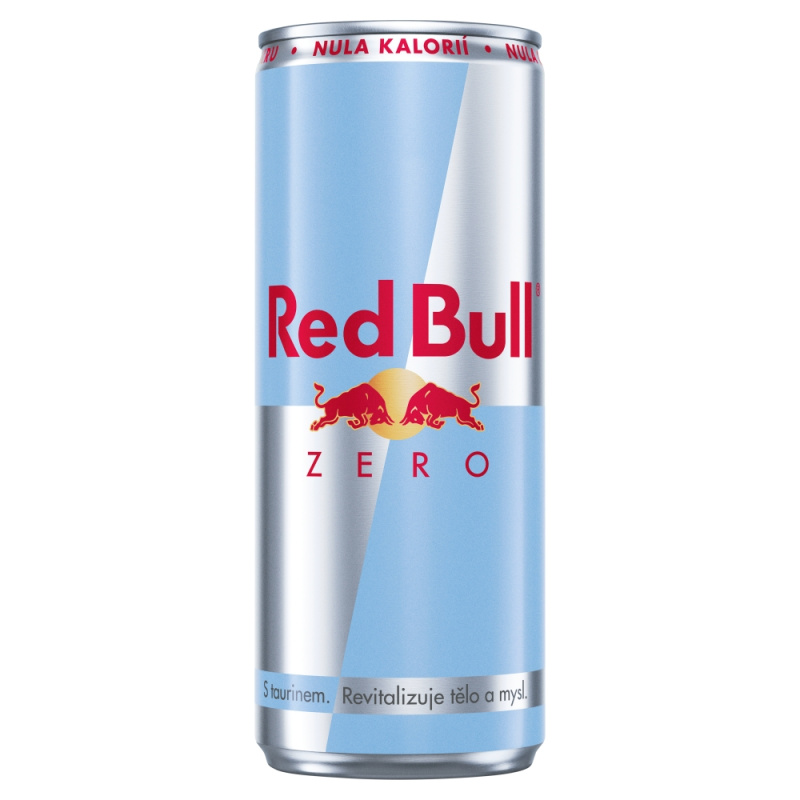 Red Bull Zero plech