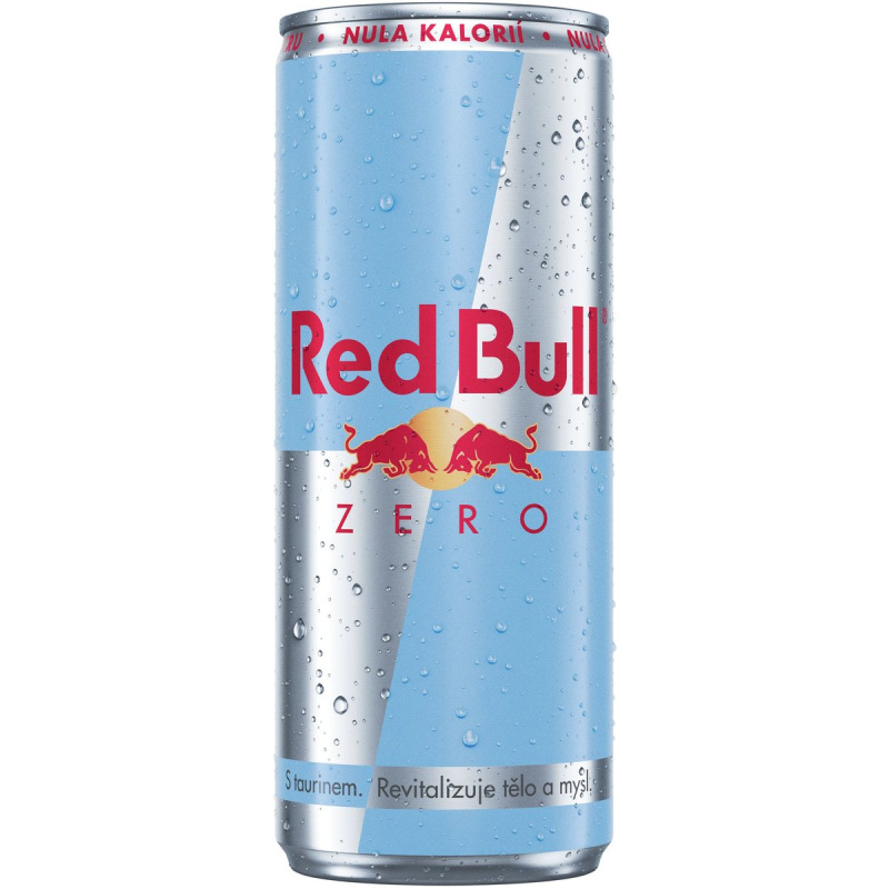 Red Bull Zero plech