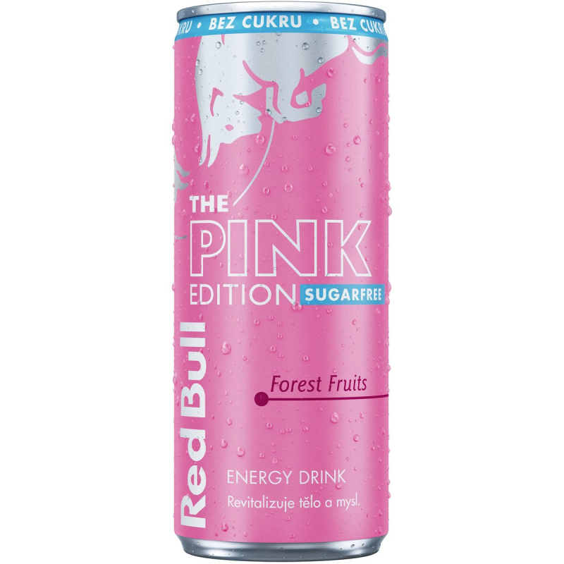 Red Bull Pink Sugarfree lesní ovoce