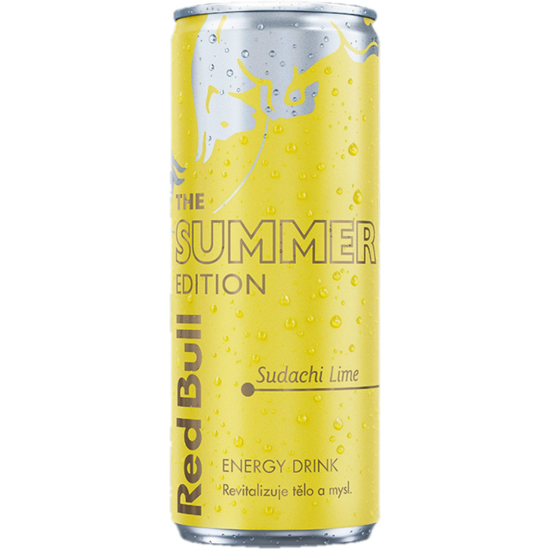 Red Bull Summer s příchutí sudachi a limetky