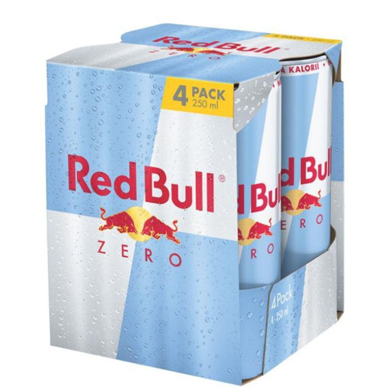 Red Bull Zero Pack 4×250 ml