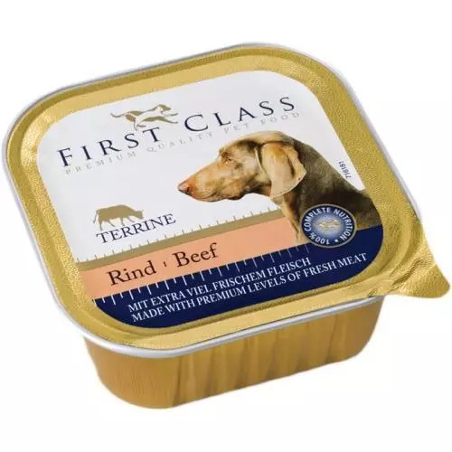 Akinu First Class paštika s hovězím pro psy 300 g