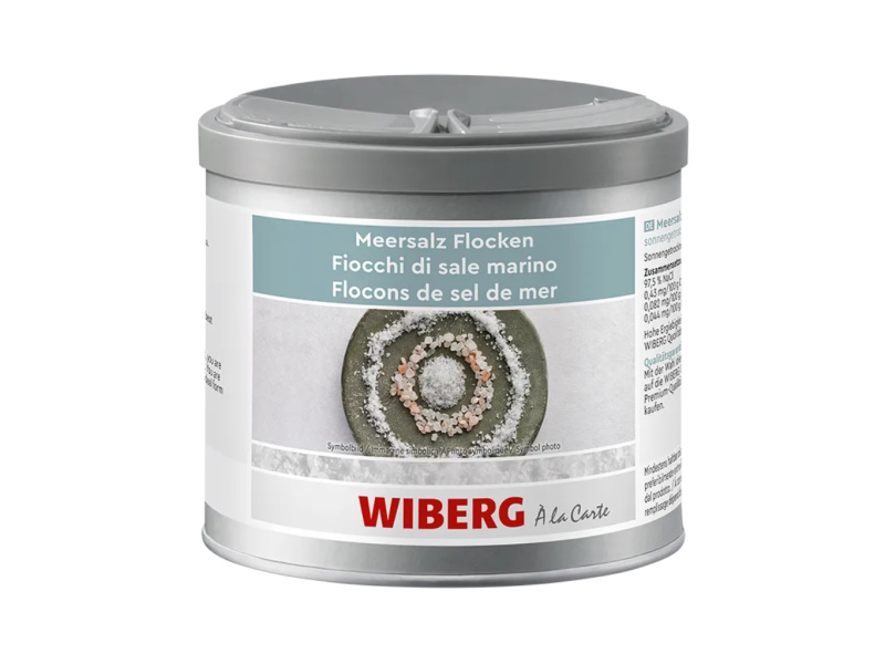 Wiberg mořská sůl vločky 350g