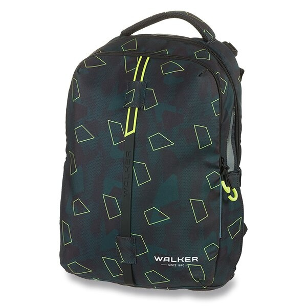 Školní batoh Walker Elite 2.0 Green Polygon Walker by Schneiders