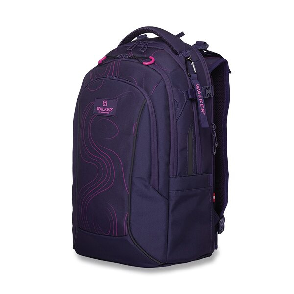 Školní batoh WALKER Campus Neo Purple Frequency