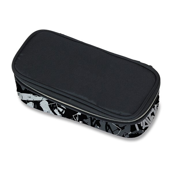 Penál WALKER Fame Graffiti All Black Walker by Schneiders