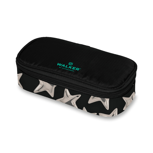 Penál WALKER Stars Black Grey Walker by Schneiders