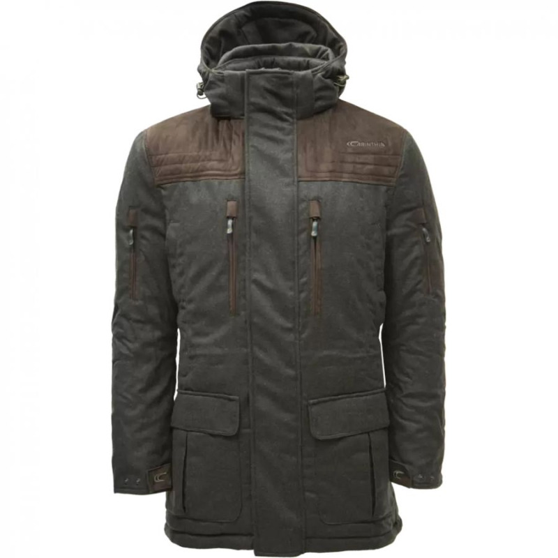 Carinthia G-Loft Loden Parka Bunda, pánská, olivově zelená