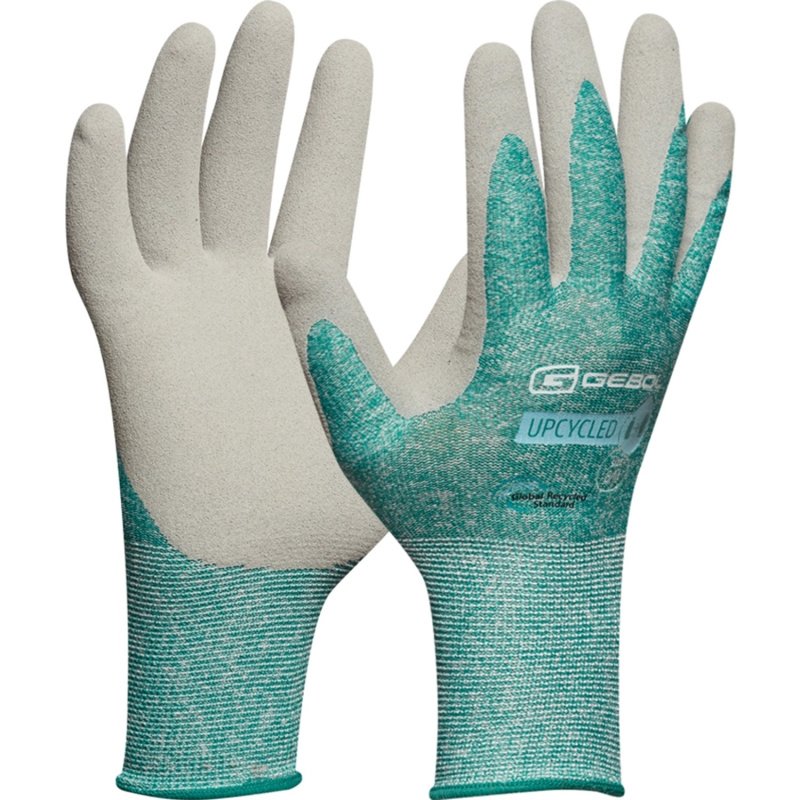 Rukavice Upcycled Strong světle zelené vel. 5