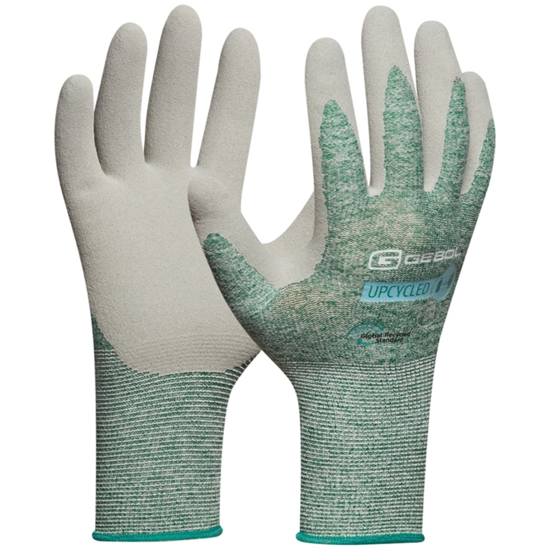 Rukavice upcycled strong tmavězelené 11