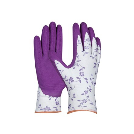 Rukavice Flower lila 7