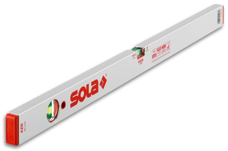 Sola -  hliníkové vodováhy řady AZB Délka: 180 cm